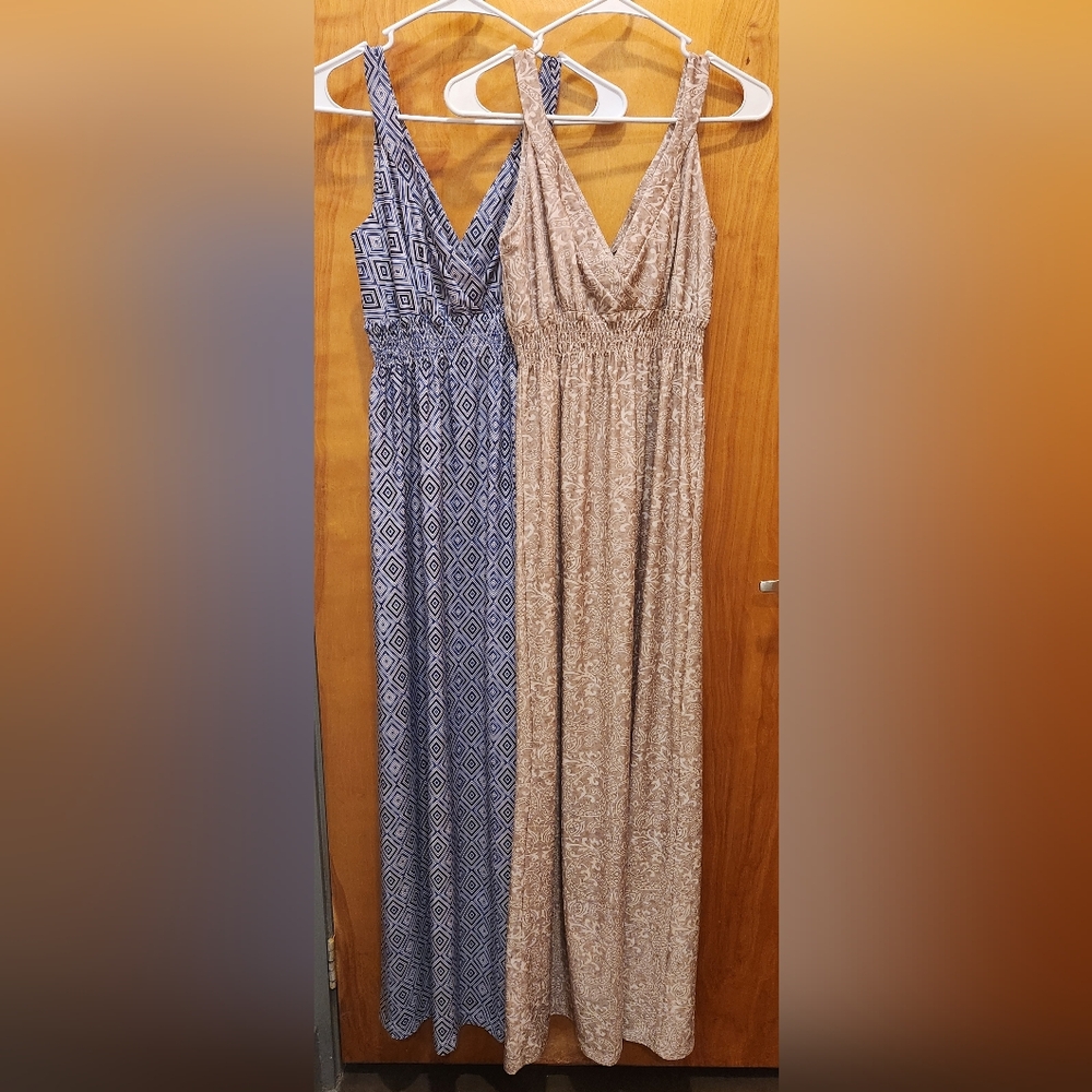 Lot Of 2 Dresses by Amy Matto (one New With Tags) Size Small